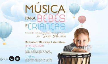 Brincando com palavras no som da música volta a ser tema da próxima sessão de música para bebés e crianças