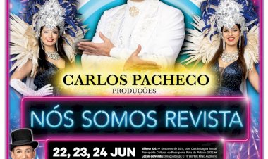 "NÓS SOMOS REVISTA"  de Carlos Pacheco de regresso ao Auditório Carlos do Carmo em Lagoa