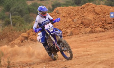 António Maio (Yamaha) em segundo na Baja Loulé