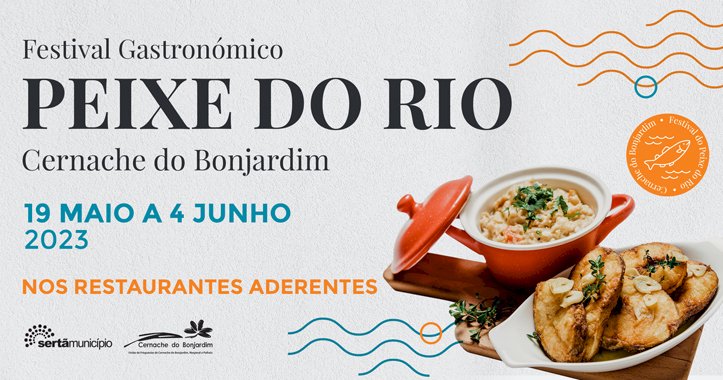 Festival Gastronómico “Peixe do Rio” regressa a 19 de Maio