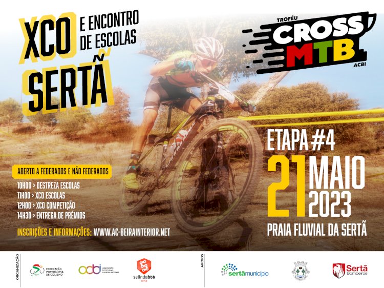Sertã acolhe prova de ciclismo XCO do Troféu CROSS MTB