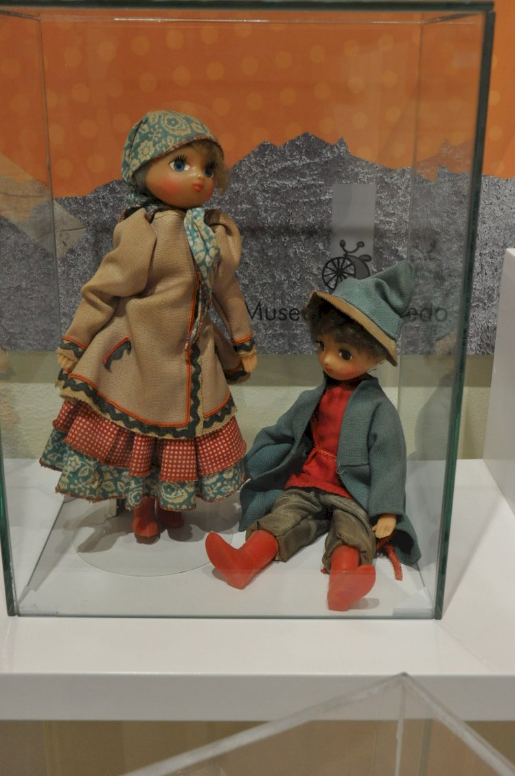 Brinquedos dos famosos em exposição no Museu do Brinquedo de Seia