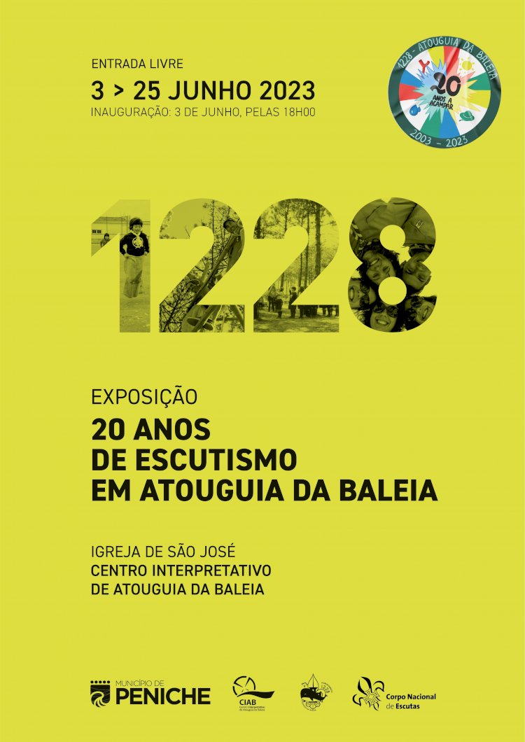 Agrupamento 1228 inaugura exposição "20 Anos de Escutismo em Atouguia da Baleia"