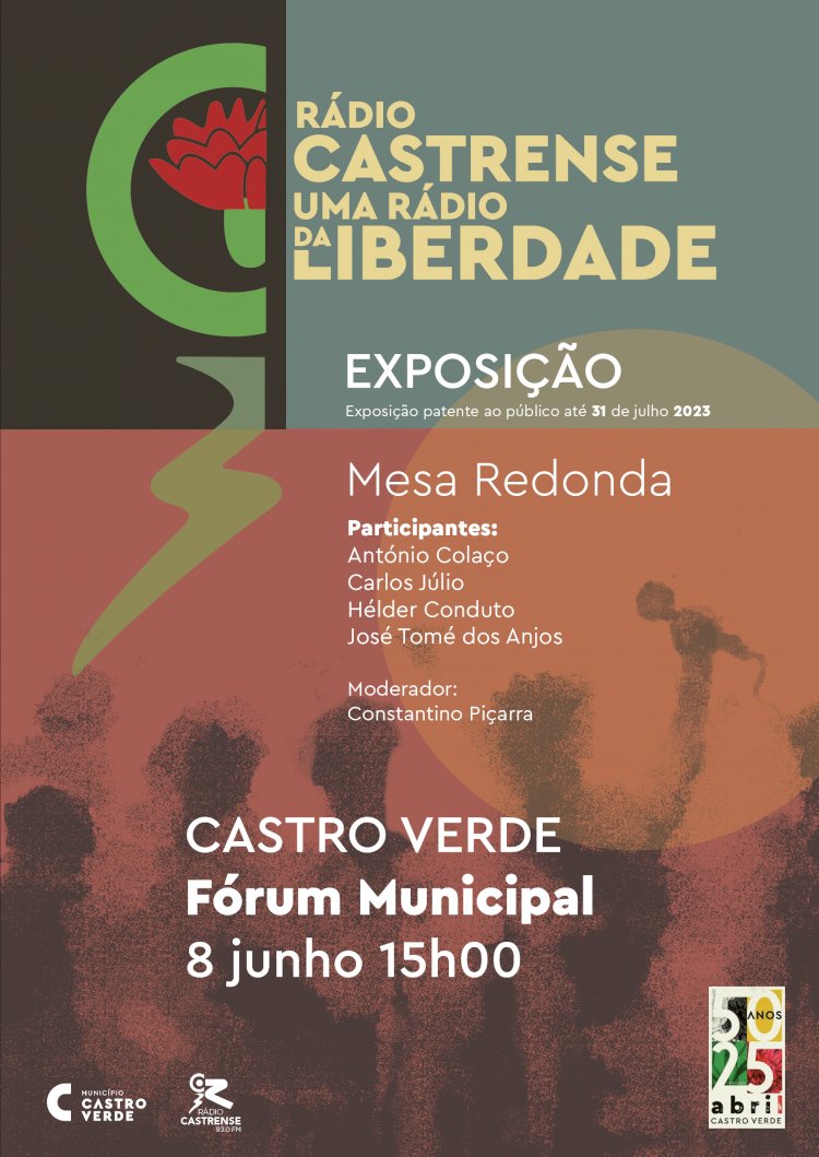 História da rádio Castrense em exposição e debate a 8 de Junho