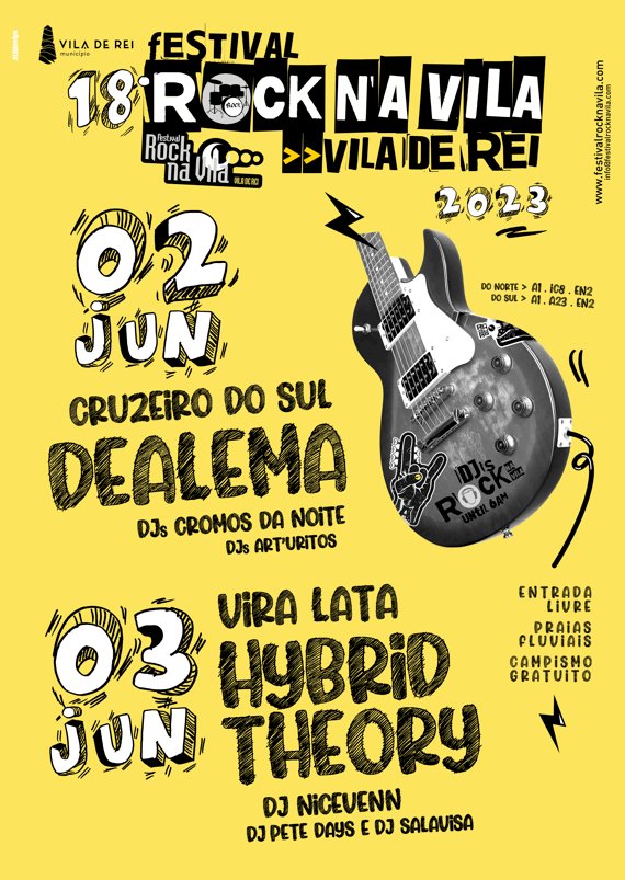 Festival Rock na Vila regressa já nos dias 2 e 3 de Junho