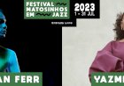 Yazmin Lacey e Jonathan Ferr confirmados no Matosinhos em Jazz 2023