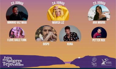 Feira dos Sabores do Tejo regressa em Junho com Nininho Vaz Maia, Marisa Liz, Bispo e Ana Moura