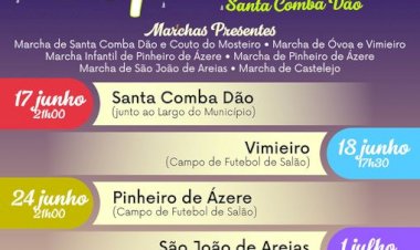 Marchas populares em Santa Comba Dão