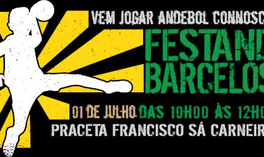 FESTAND BARCELOS’23 junta crianças na prática do Andebol