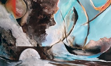 Inauguração da Exposição de pintura "Onde o tempo se quebra", de Jaime R Ferreira