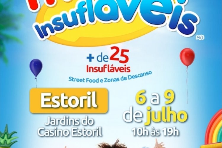 Jardins Do Casino Estoril Acolhe Festival De Insufláveis Em Julho