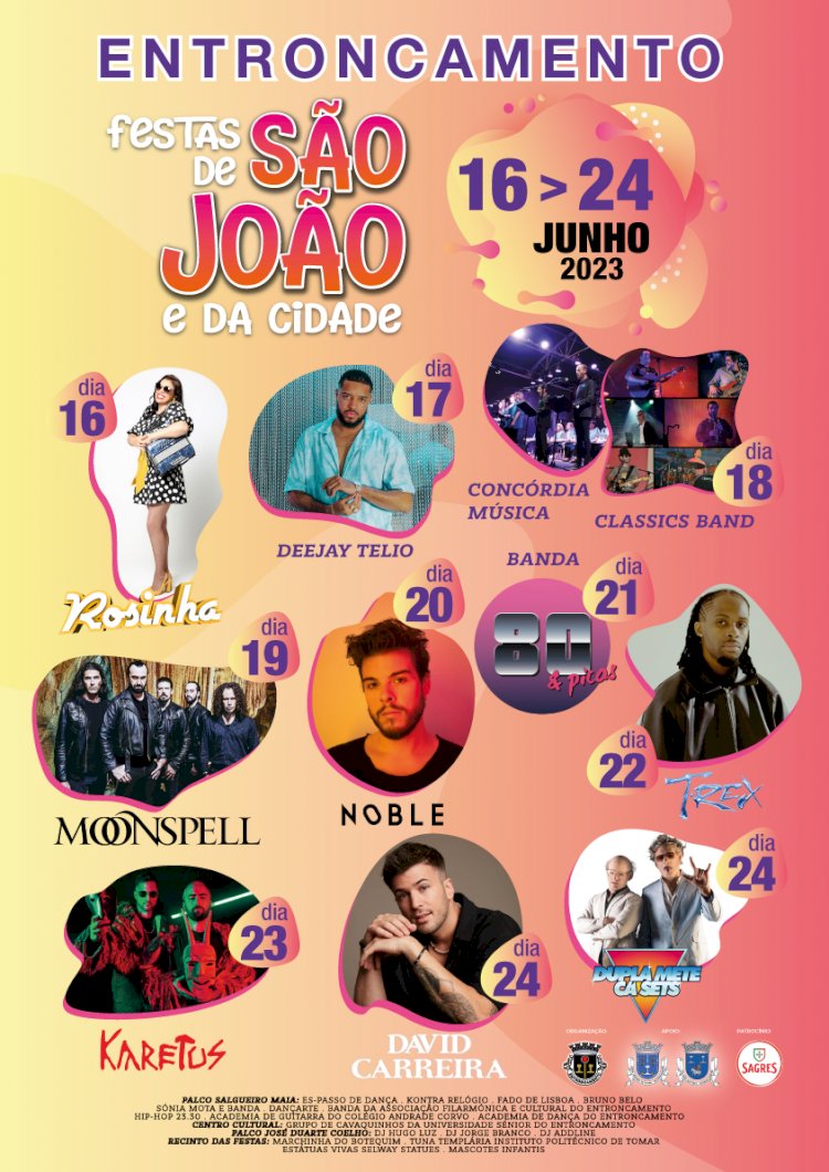 Festas de S. João e da Cidade de 16 a 24 de Junho