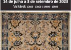 Tapetes de Arraiolos em exposição no Castelo de Viana do Alentejo