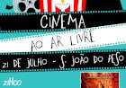 São João do Peso recebe sessão de Cinema ao Ar Livre