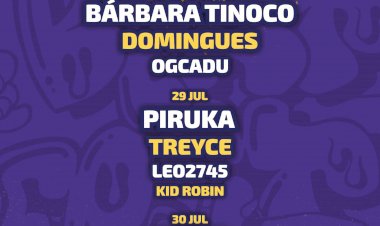 O Beat Fest está de volta para a sua 3ª edição  Bárbara Tinoco, Piruka e Veigh são cabeças de cartaz