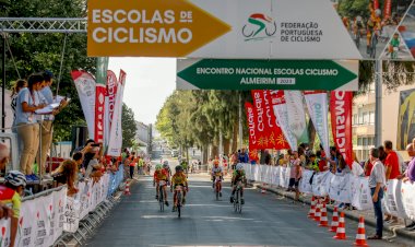 Almeirim acolheu a festa do ciclismo jovem