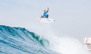 Surfista português disputou a final da etapa do circuito Challenger Series e subiu ao 3º lugar do ranking