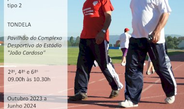 Diabéticos de Tondela com programa de exercício físico três vezes por semana