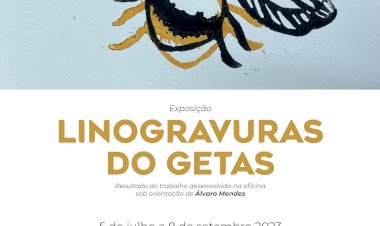 Exposição de Linogravuras do GETAS no Cá da Terra