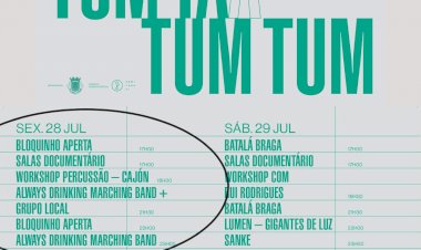 Tum Tá Tum Tum - Festa da Percussão em Carrazeda de Ansiães