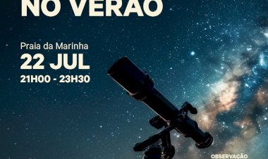 "Astronomia no Verão"  em Lagoa