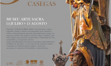“O Santo da Minha Aldeia” Museu de Arte Sacra expõe esculturas de Casegas