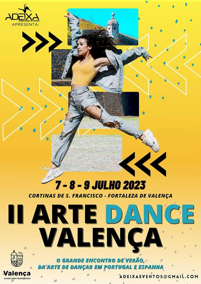 Festival Internacional Arte Dance Valença 7 a 9 de Julho