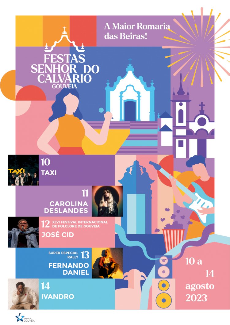 Taxi, Carolina Deslandes, José Cid, Fernando Daniel e Ivandro nas Festas do Senhor do Calvário 2023