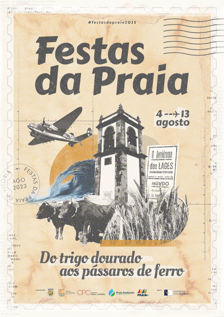 Apresentação do Cartaz das Festas da Praia da Vitória 2023