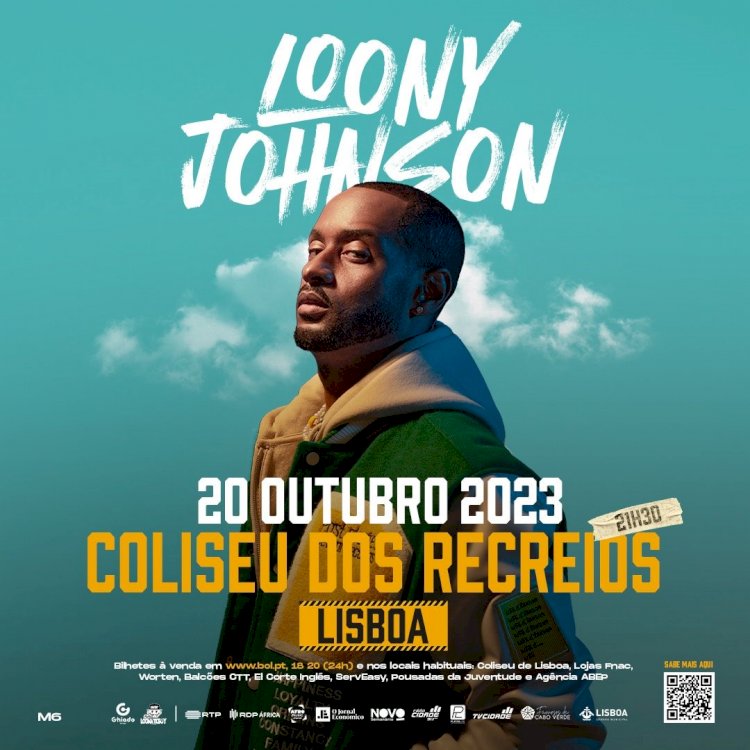 Loony Johnson atua no Coliseu dos Recreios   em Outubro de 2023