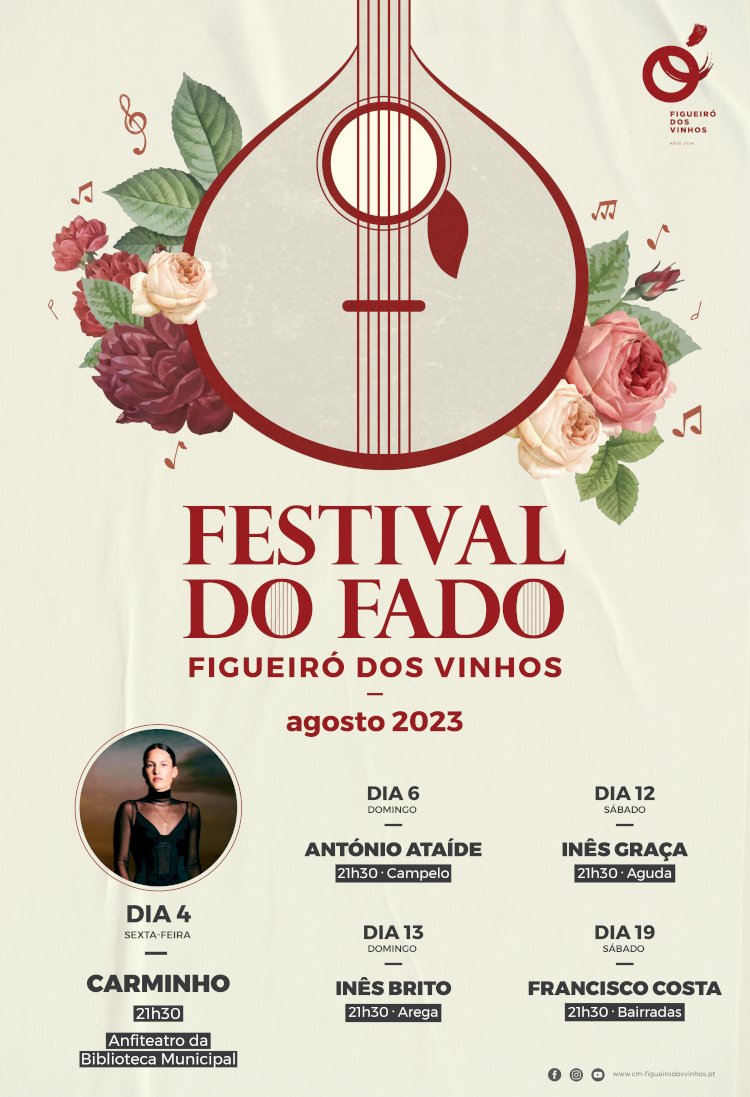 Festival do Fado 2023 traz Carminho a Figueiró dos Vinhos