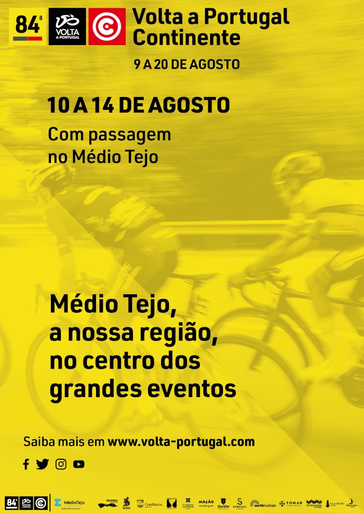 Volta a Portugal em Bicicleta passa por Vila de Rei no dia 14 de Agosto