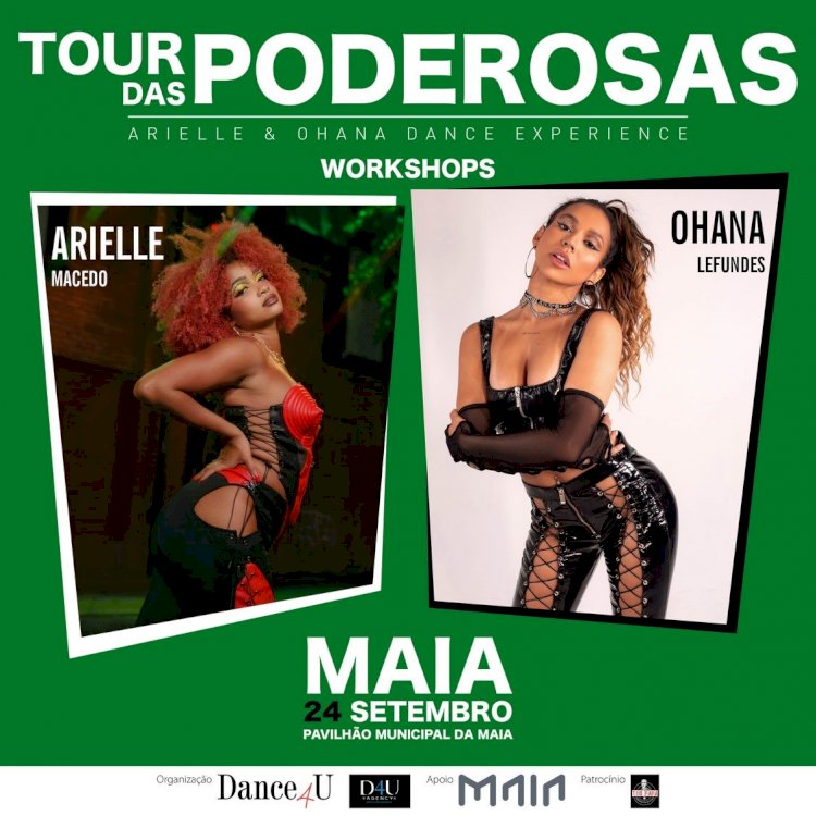 As bailarinas da Anitta chegam à Maia em Setembro