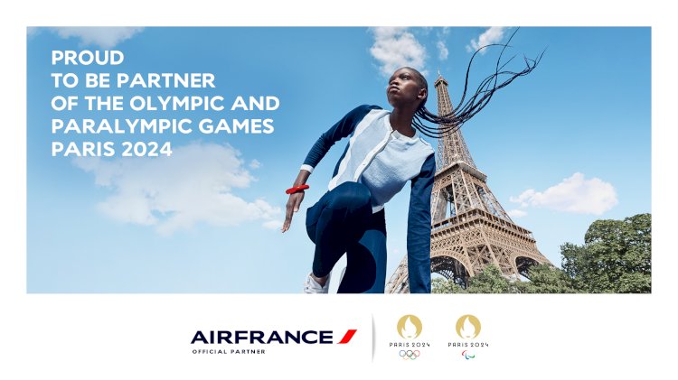 Air France torna-se parceira oficial dos Jogos Olímpicos e Paraolímpicos de Paris 2024