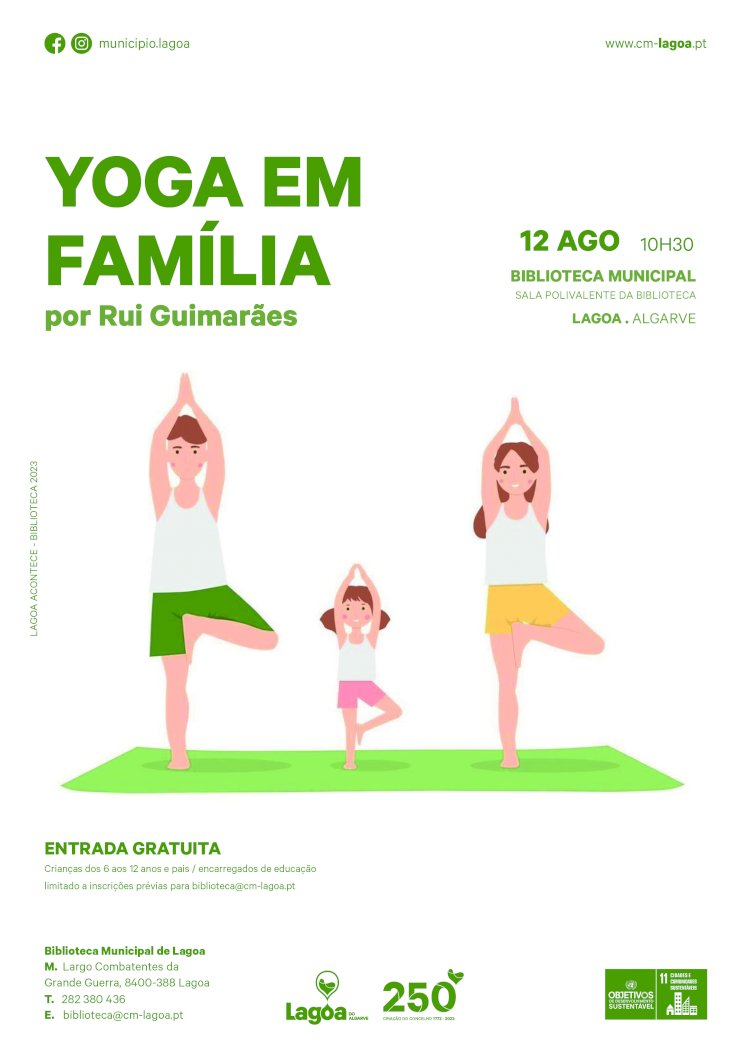 “Yoga em Família” por Rui Guimarães