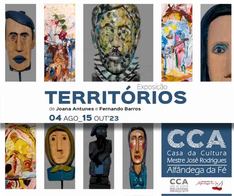 Exposição "Territórios" de Joana Antunes e Fernando Barros