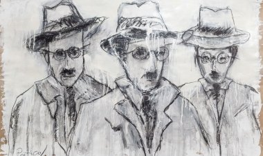 Casa Manuel Teixeira Gomes expõe pinturas de Patico inspiradas no mote “Fernando Pessoa, de Pessoa em Pessoas”