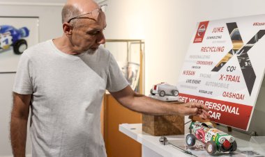 Eco-brinquedos em exposição na Biblioteca de Azeitão