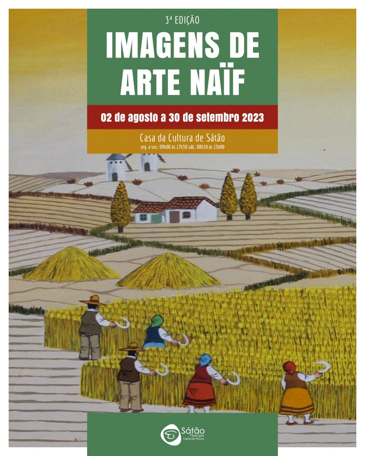 Casa da Cultura apresenta 3ª Edição da Exposição “Imagens de Arte Naif”
