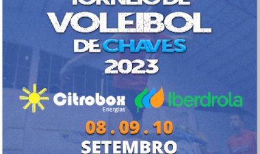 Torneio de Voleibol de Chaves dias 8, 9 e 10 de Setembro