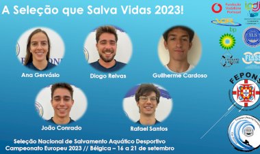Selecção Nacional de Salvamento Aquático Desportivo prepara o Europeu 2023