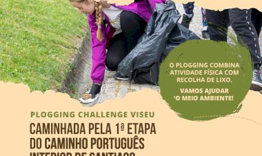 Município de Viseu organiza actividade de plogging pelo Caminho Interior de Santiago