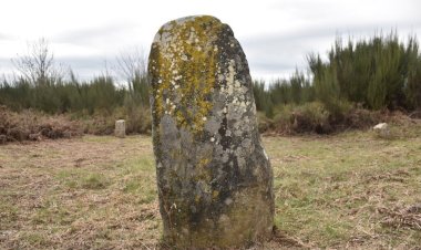 Arqueólogos das Universidades de Freiburg (Alemanha) e de Coimbra em escavações numa estátua-menir com cerca de 4.000 anos