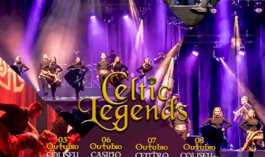 Celtic Legends em cartaz em Águeda, Estoril, Lisboa e Porto
