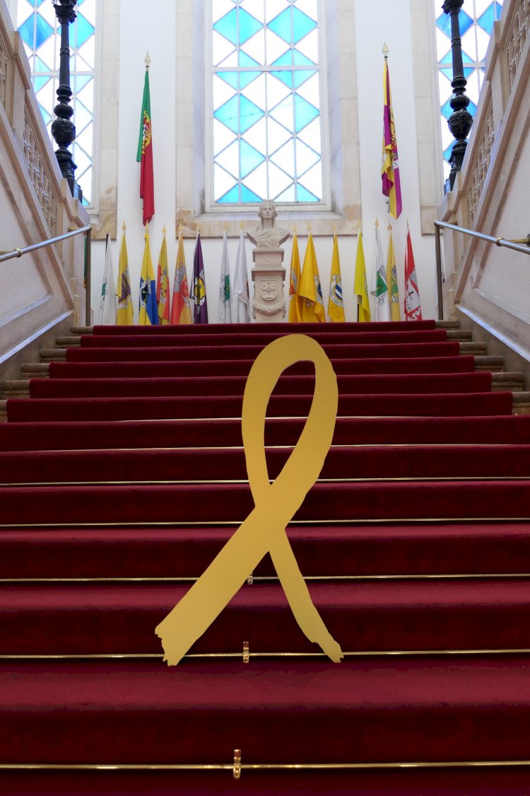 Câmara Municipal associa-se à campanha “Setembro Dourado” que visa sensibilizar para o cancro infantil