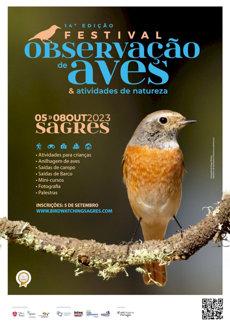 Abertas as inscrições para o festival de observação de aves & atividades de natureza