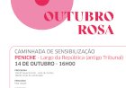 Município de Peniche associa-se à campanha “Outubro Rosa”