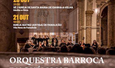 Concerto da Orquestra Barroca D’Aquém Mar em Lagoa no dia 14 de Outubro