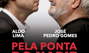 Peça de Teatro "Pela Ponta do Nariz", com Aldo Lima e José Pedro Gomes