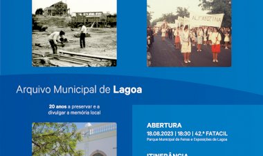 Arquivo Municipal de Lagoa: 20 anos a preservar e a divulgar a memória local - Exposições ao Ar livre